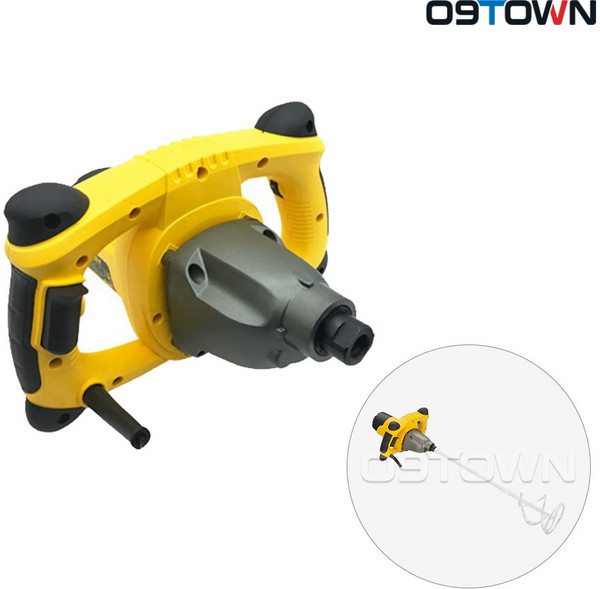 스탠리 SDR1400 믹서드릴 1400W 시멘트 콘크리트 믹서기 2단 속도조절 날미포함, 1개
