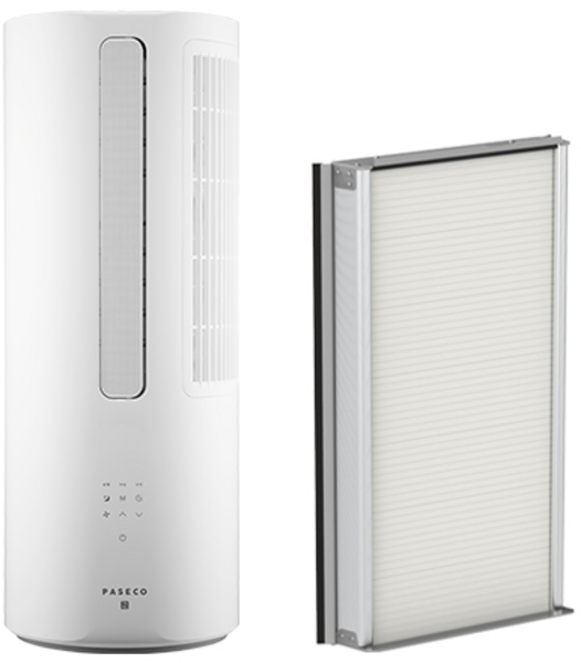 파세코 25년 제조 정속형 창문형에어컨 PWA-2250W, +98cm, 자가설치