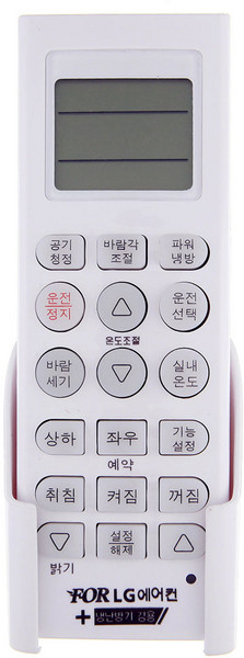 LG 휘센 냉난방 에어컨 리모컨 LG5806-A, 1개