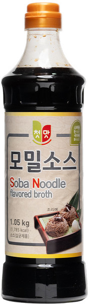 첫맛 모밀소스, 1.05kg, 1개