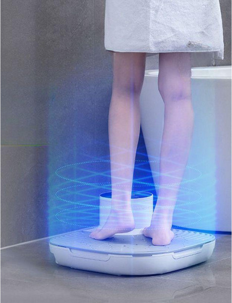 바디 건조기 발 밟는 드라이기 선풍기 동작 헬스장, 화이트 그레이