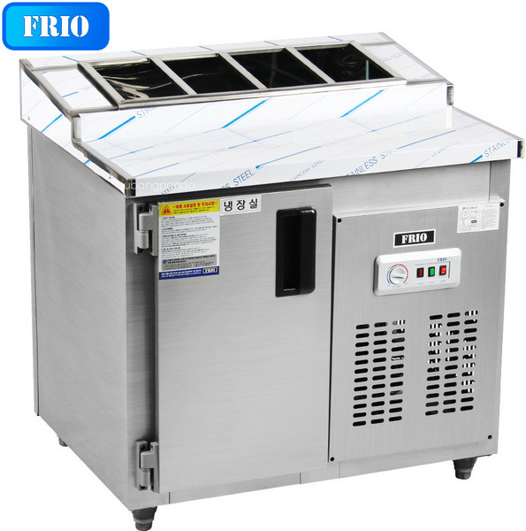 프리오 업소용 김밥냉장고 900*750*800 / 올냉장 / 메탈 / 아날로그 제어