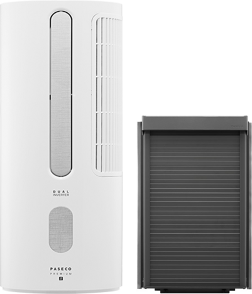 파세코 25년 향 프리미엄2 창문형에어컨 PWA-3500, 실버(PWA-3500PS), +56cm, 설치기사방문
