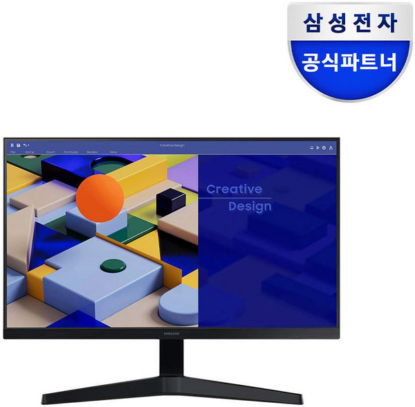 삼성전자 24인치 모니터 FHD IPS 75Hz, 60.4cm, S24C310