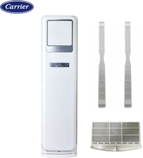 캐리어에어컨 스탠드 냉난방기 필터 / DSQD***SAWWSDI CPV-Q18*SB10I CPVR-Q15*SG CPVR-Q18*G CPV-Q15*SB, 날개필터 낱개 2개(1대에는 2개 필요합니다)