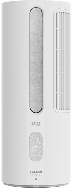 파세코 25년 향 프리미엄2 창문형에어컨 PWA-3500 자가설치, 실버(PWA-3500PS)