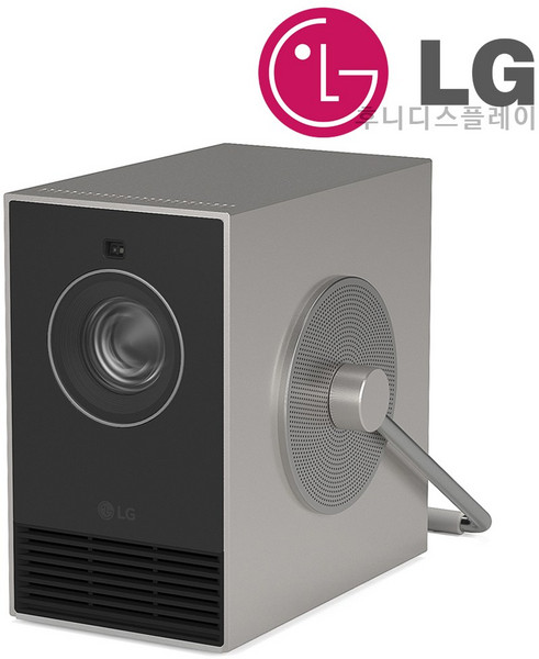 LG 시네빔 큐브 HU710PB 4K 캠핑용 이동식 휴대용 레이저 빔프로젝터 무선미러링
