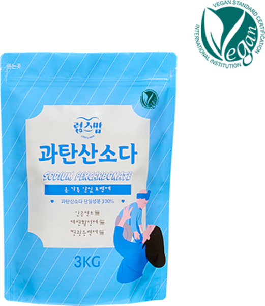 럽스맘 비건 과탄산소다, 3kg, 1개