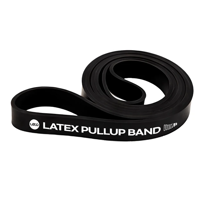 레토 라텍스 풀업밴드 턱걸이 운동밴드 3단계 LSW-P0, 블랙, 1개