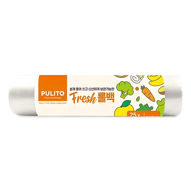 뿌리또 프레쉬 롤백 중 25cm x 35cm, 중(M), 200개입, 1개