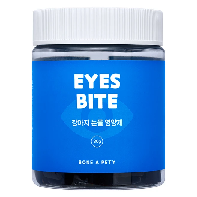 본아페티 강아지 바이트 영양제, 눈물개선/눈건강, 1개, 80g