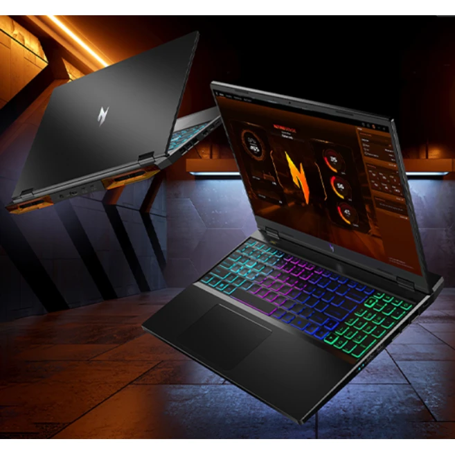 에이서 2024 니트로 16 라이젠7 라이젠 8000 시리즈 지포스 RTX 4060, 블랙, 512GB, 32GB, WIN11 Home, AN16-43-R4LW
