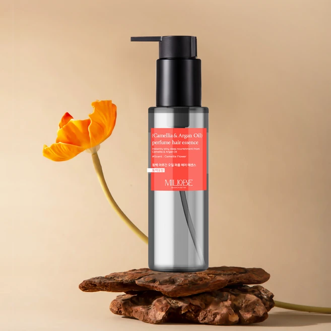 밀로베 동백 아르간 오일 퍼퓸 헤어 에센스, 100ml, 1개