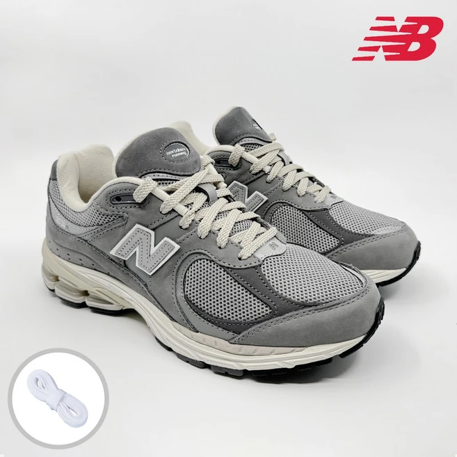 [New Balance] 뉴발란스 남성 스니커즈 여성 데일리 캐쥬얼 운동화 프리미엄 빈티지 그레이(Afuerte 신발끈 증정)