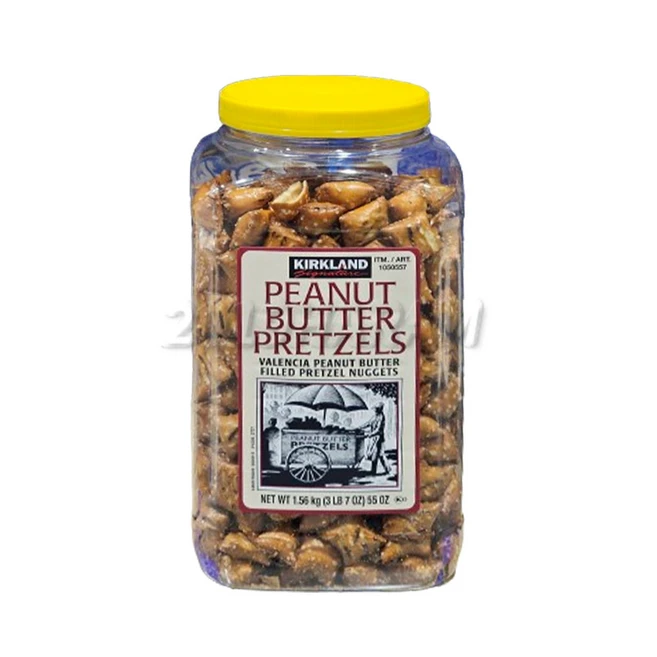 커클랜드 코스트코 피넛버터 프레첼 과자 대용량 미니 프레즐 1.56kg 땅콩버터 수입 스낵, 1개