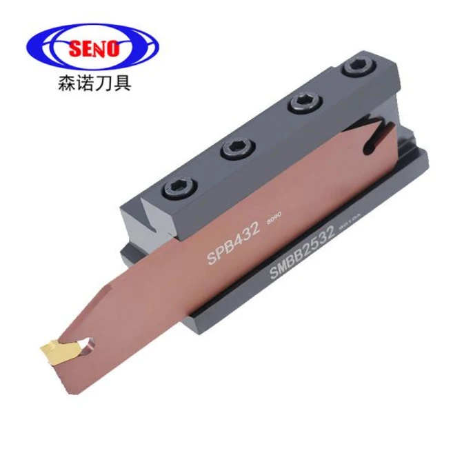 밀링 SENOSPB SMBB 그루빙 컷오프 커터 홀더 슈거 절삭 공구 CNC 금속 선반 SP200 척, 10 SP40010PCS, 1개