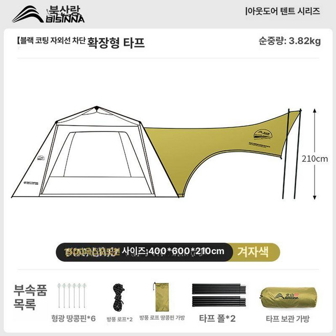 추천2 캠핑 텐트