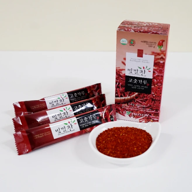 빛깔찬 2024년산 영양 고춧가루 스틱형, 1박스