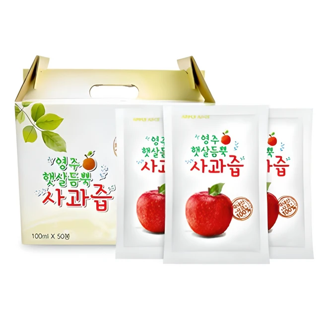 추천4 사과 100 % 사과쥬스