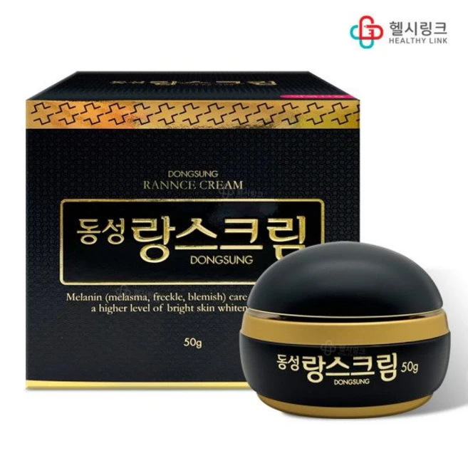 스킨케어동성제약 약국전용 미백크림 랑스크림 50g 피부미백 기미 주근깨 알파 비사보롤 성분함유관리5259627, 스킨케어동성제약 약국전용 미백크림 랑스크림 50g 피부