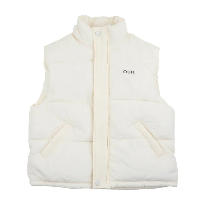 핑키핑크 아동용 베이직패딩조끼