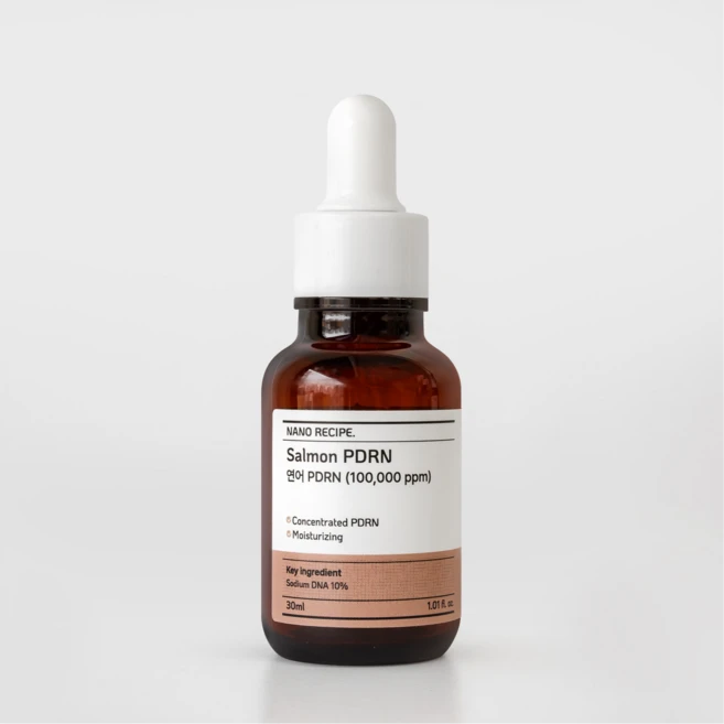 나노레시피 PDRN 연어 DNA 100 000ppm 원액 부스터샷 MTS 롤러 앰플, 1개, 30ml