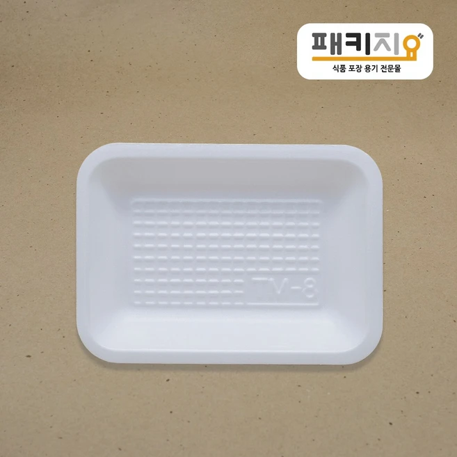 패키지요 스티로폼 사각트레이 8호 200개, 1개