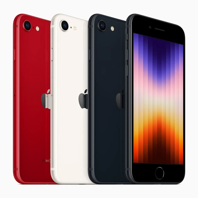 iPhone 아이폰SE3 64GB 128GB 256GB 공기계 자급제 A2783 삼사호환, 02_미드나이트 Black / S급