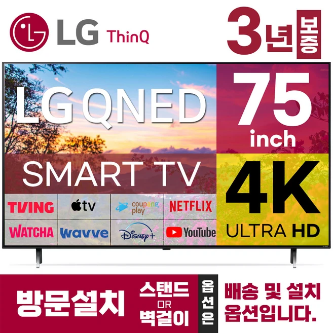 추천2 엘지 75인치 qned tv최신형