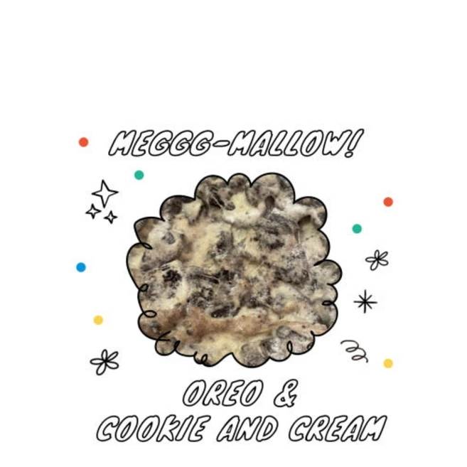 오레오쿠앤크 쫀득쿠키 마시멜로우누가쿠키, 1개, 100g