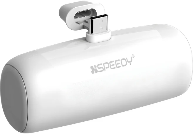 스피디 도킹 보조배터리, SPE-B2PA5GPQCP(C타입), 화이트