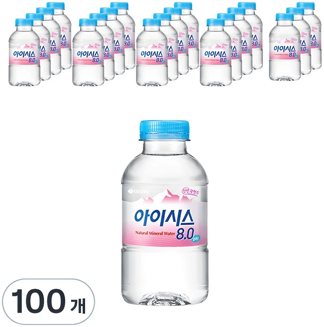 아이시스 8.0, 200ml, 100개