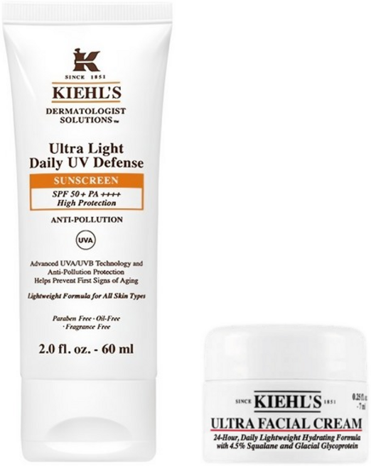 키엘 울트라 라이트 데일리 유브이 디펜스 썬스크린 SPF50+ PA++++, 1개, 60ml