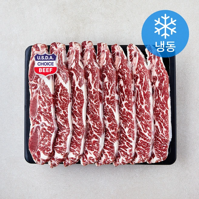 미국산 LA 꽃갈비 (냉동), 1개, 2.5kg