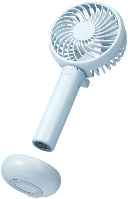 프롬비 사일런트 스톰 저소음 휴대용 미니 선풍기, FA135B, 에어리블루