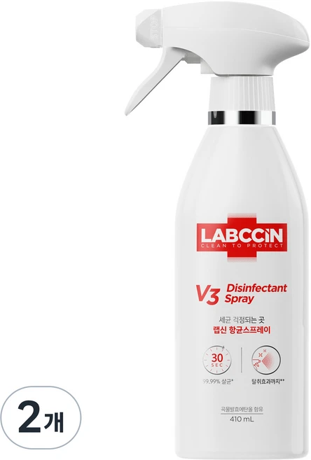 랩신 항균스프레이, 410ml, 2개