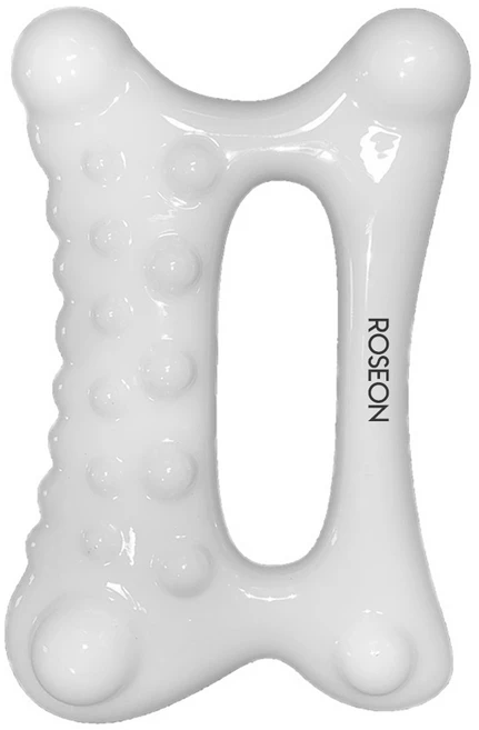 로즈온 디톡 바디 페이스 괄사, 1개, 아이보리