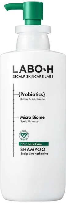 [비건라이프] 라보에이치 약산성 두피강화 기능성샴푸, 400ml, 1개