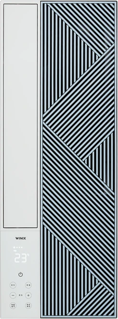 [10% 환급가전] 위닉스 인버터 창문형 에어컨 EWNE067-MMK 방문설치, EWNE067-MMK(사선형+아이시클블루), 없음