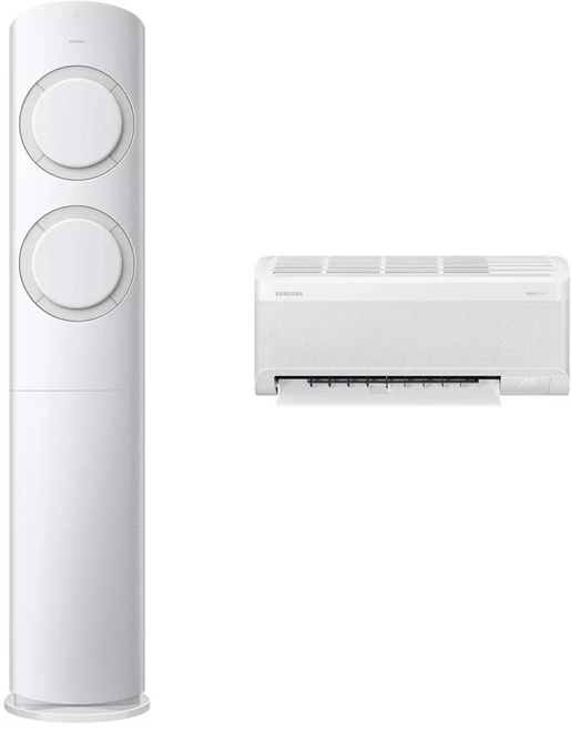 삼성전자 56.9㎡ + 18.7㎡ AI Q9000 홈멀티형 에어컨 AF60F17D11GRT + 리모컨 세트 방문설치, 일반배관형