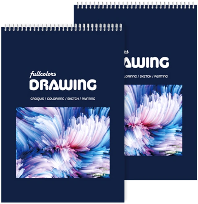 풀컬러즈 전문가용 스케치북 200g, 5절, 15매, 2개