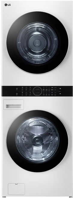 LG전자 트롬 오브제컬렉션 워시타워 세탁기 FX25WJNS + 건조기 RD20WJNS 25kg+20kg 세트 방문설치, W20WZNM, 릴리 화이트