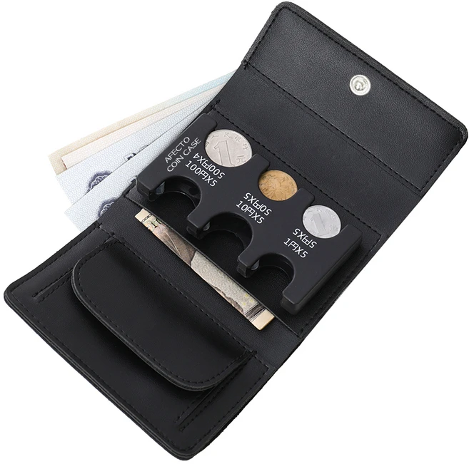 아펙토 일본 동전지갑 + PU 3단 지갑 세트