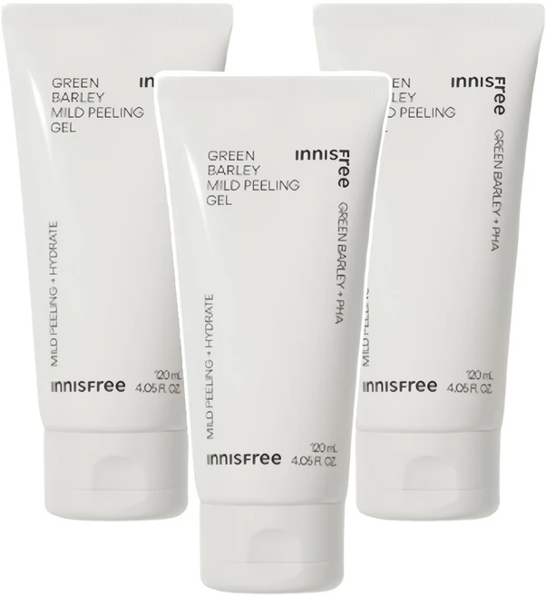 이니스프리 청보리 마일드 필링젤, 120ml, 3개