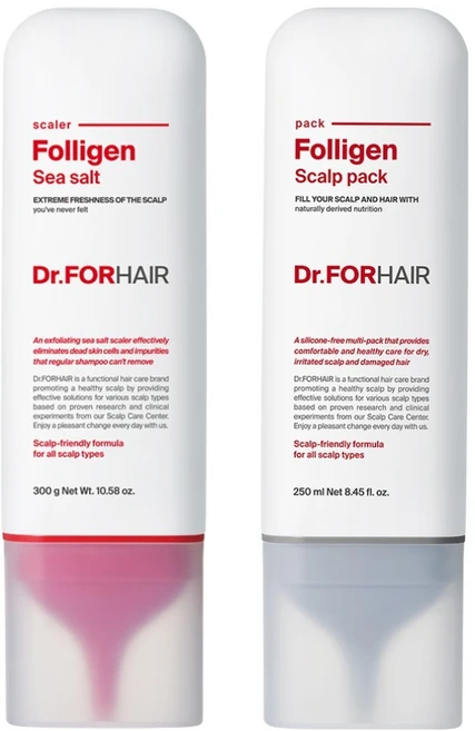 닥터포헤어 폴리젠 씨솔트 탈모 완화 스케일러 300g + 스칼프 팩 250ml, 1개