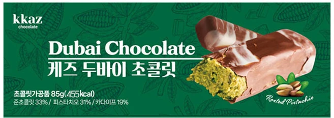 케즈 두바이 초콜릿, 85g, 1개