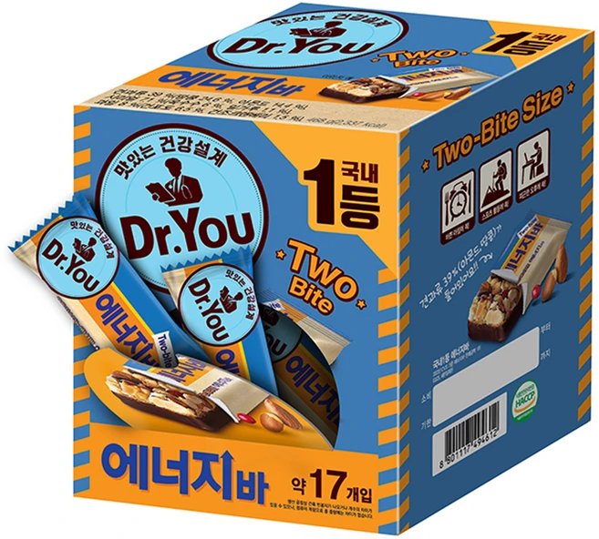 닥터유 에너지바 투바이트, 468g, 1개