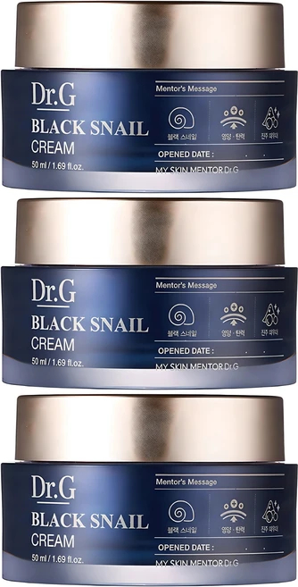닥터지 블랙 스네일크림, 50ml, 3개