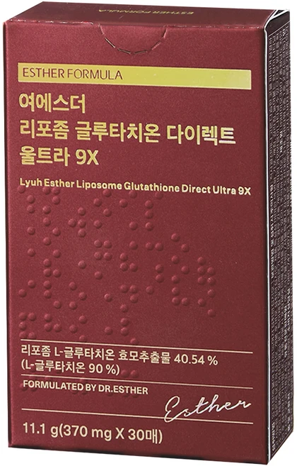 에스더포뮬러 여에스더 리포좀 글루타치온 다이렉트 울트라 9X, 30회분, 1개