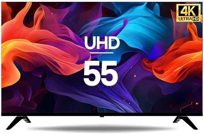 [만족도 높은 브랜드] 시티브 • 4K UHD TV • 139cm(55인치) • 일반TV • 무타공 벽걸이형(추가비용발생) • 방문설치
